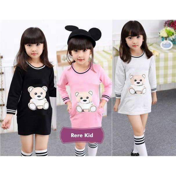 Dress Anak Perempuan Rajut Halus RERE KIDS