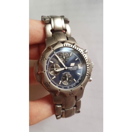 Jam Tangan Swiss Army Titanium Chronograph