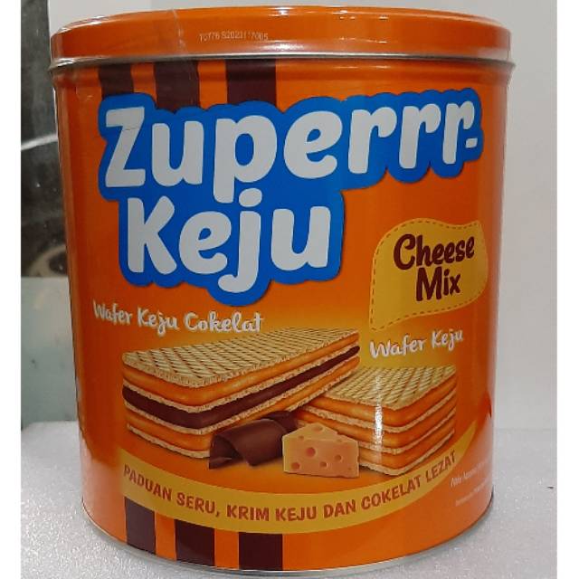 Roma Wafer Zuperrr Keju cheese mix 300gr