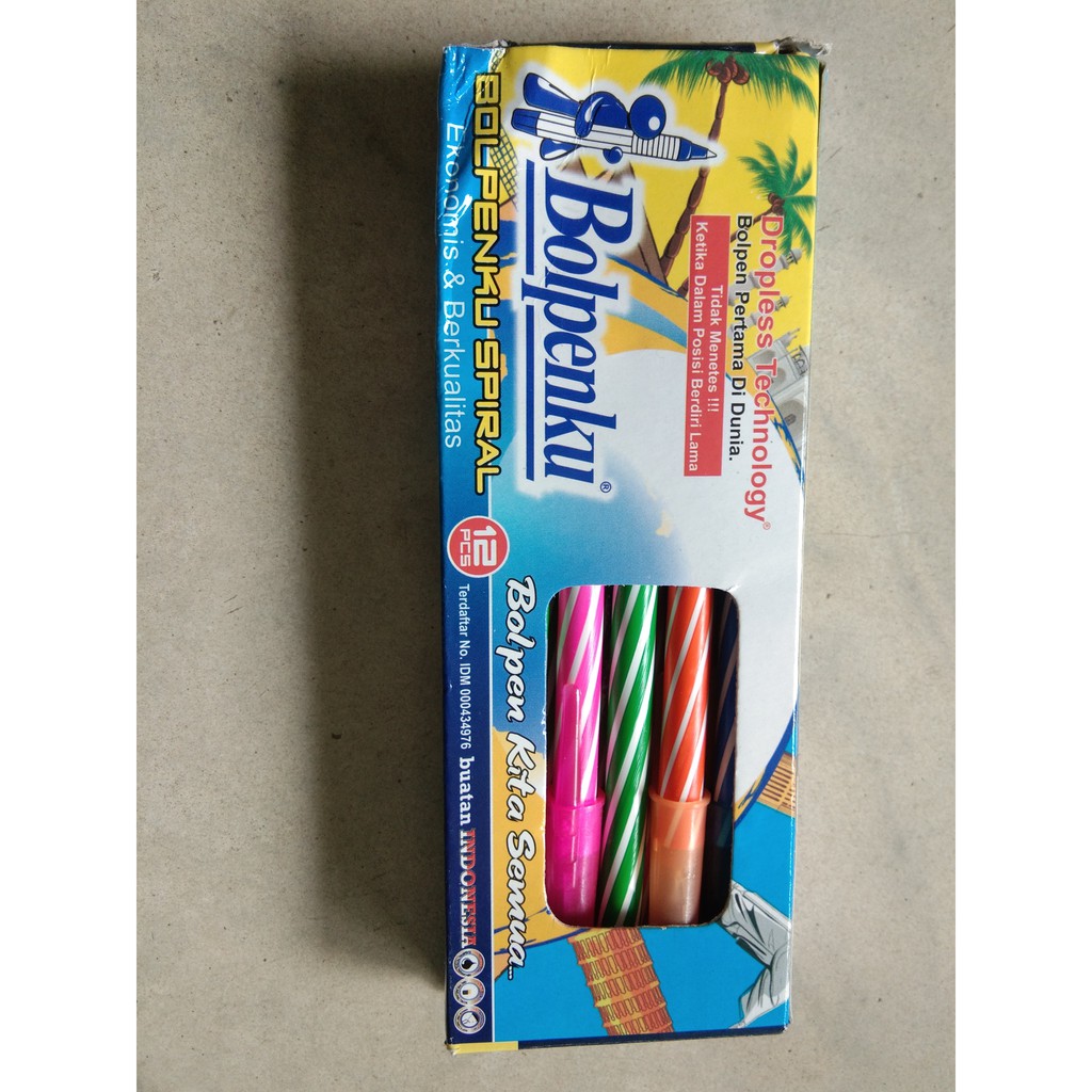 

BOLPENKU bulpen lilin (harga per lusin isi 12)