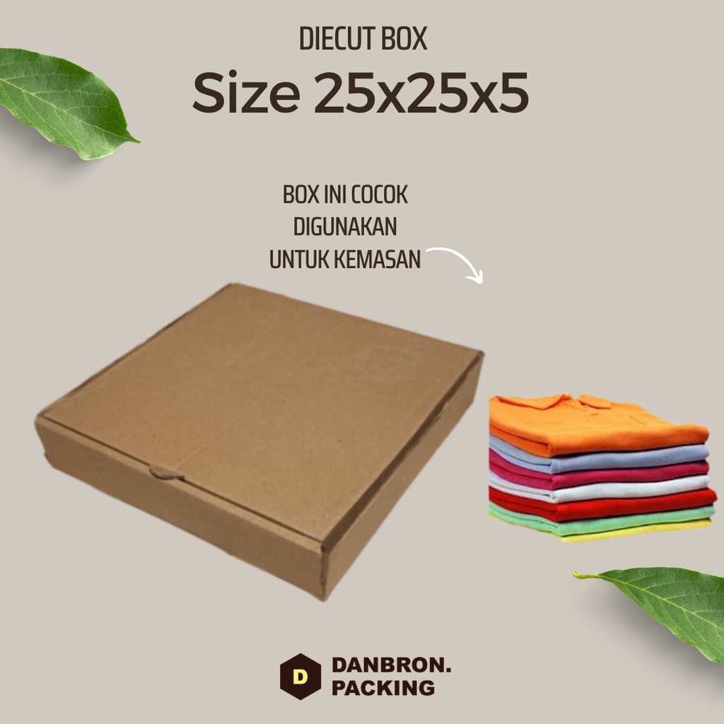 

KARDUS 25X25X5 KARDUS KAOS KARDUS HIJAB KARDUS CELANA
