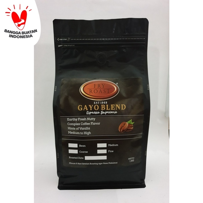 

t01thy Kopi Gayo Blend Espresso Supremo 1 Kg Biji Dan Bubuk - Biji Ds20X11