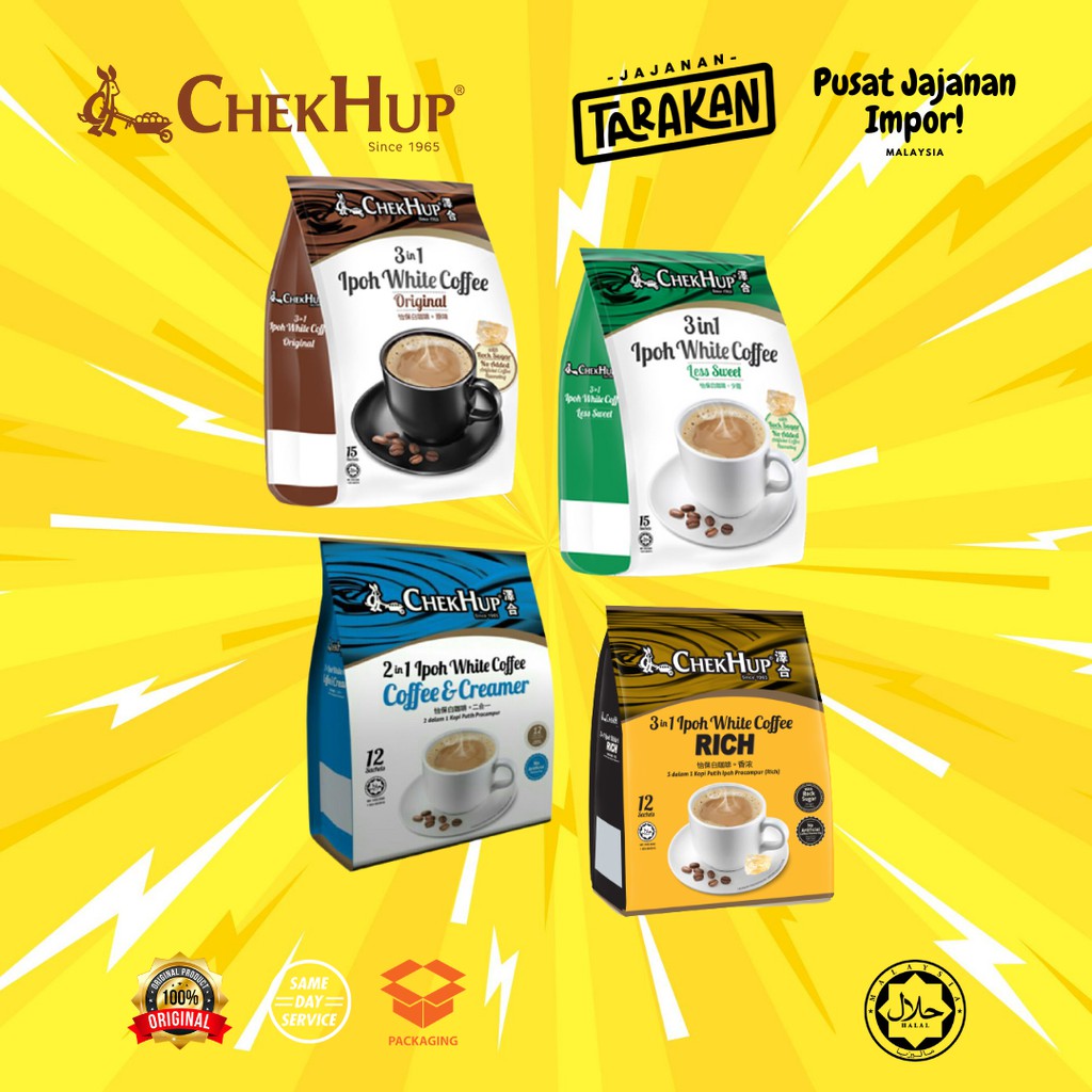 

ChekHup Ipoh White Coffee 3 in 1 Malaysia