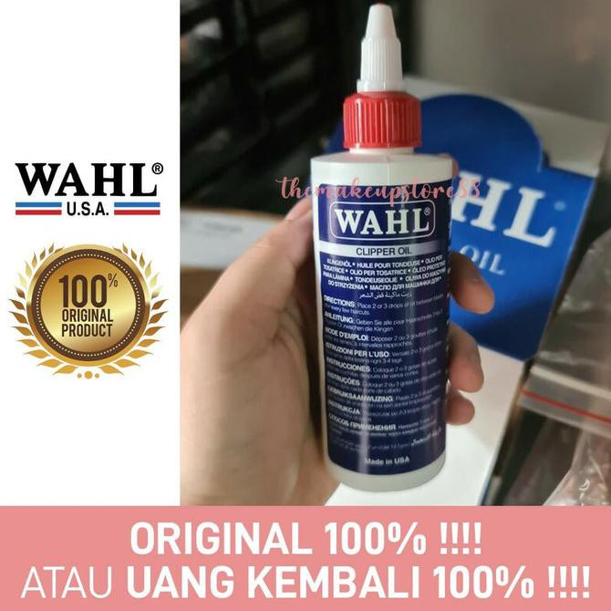 [[BISA COD]] ORI minyak clipper oil wahl 118.3 ml 4oz / minyak wahl untuk clipper