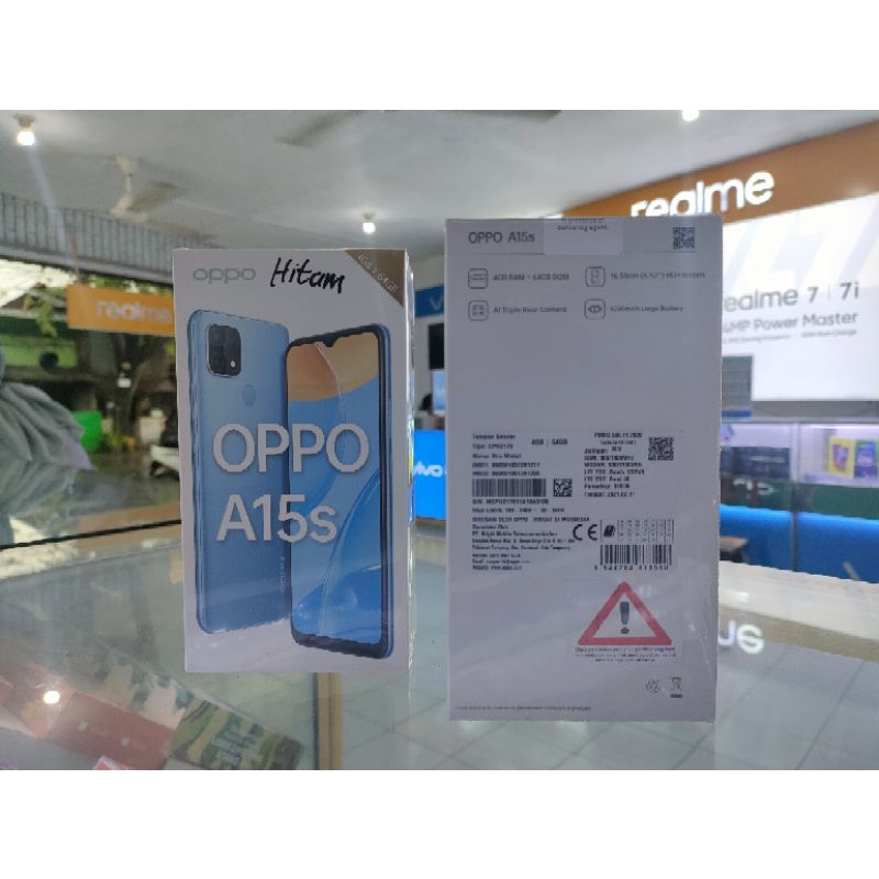 OPPO A15S RAM 4/64