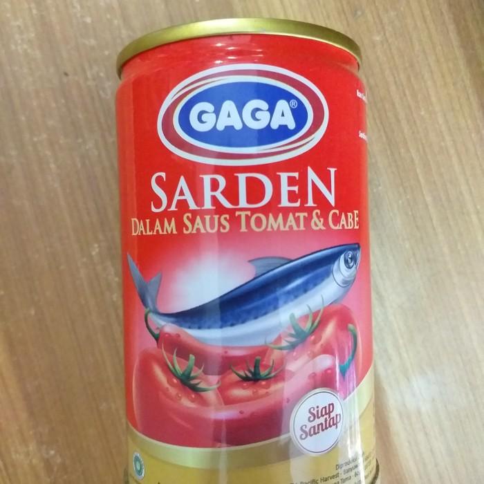

Kaleng | Sarden Gaga 155 Gram 1 Dus