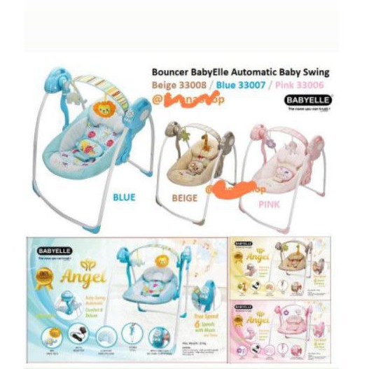 Bouncer BabyElle Baby Swing Automatic / Baby Elle with MP3 Function SD Card