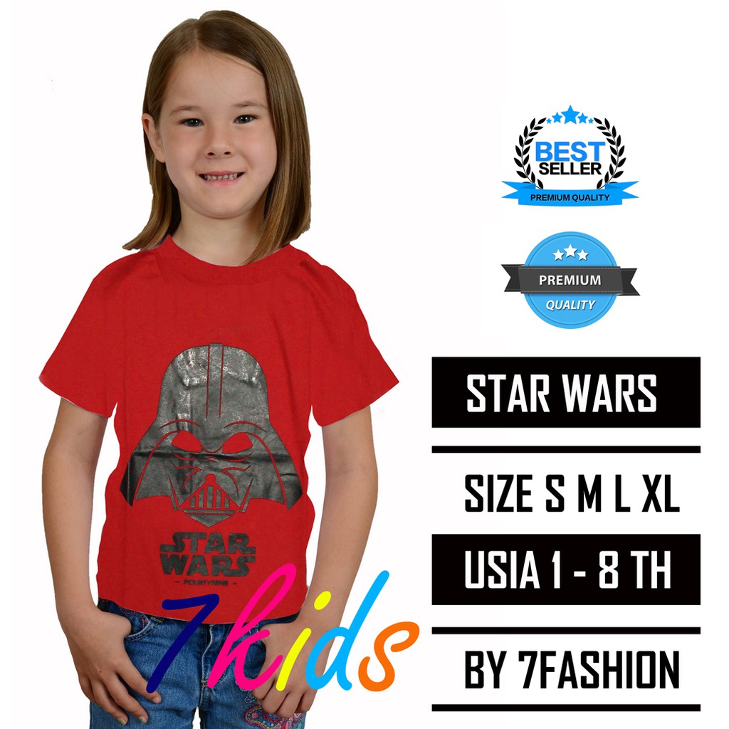 Kaos Anak laki-laki | Kaos Anak Perempuan | Pakaian anak Star Wars