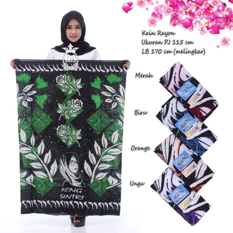 sarung goyor neng santri