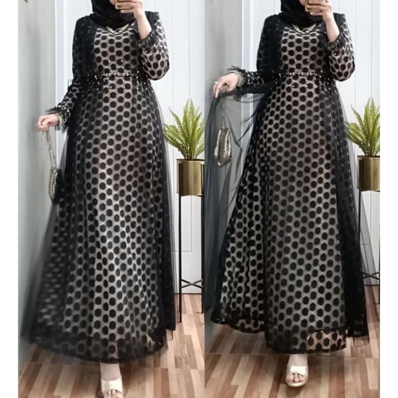 MAXY DRESS BRUKAT TEMBAK ORI OZIAS