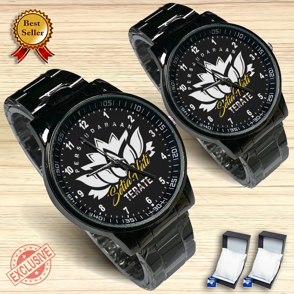 {Exclusive} Jam Tangan Couple PSHT (Satuan/Seapasang)