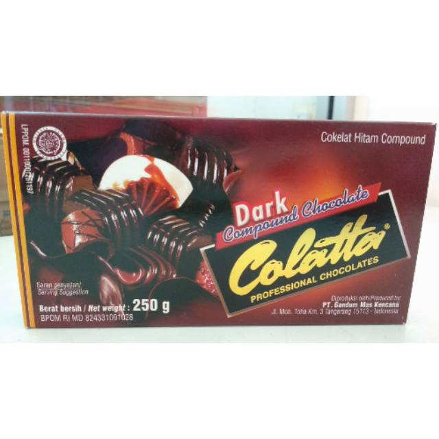 

Colatta Coklat Hitam Compound 250 gr