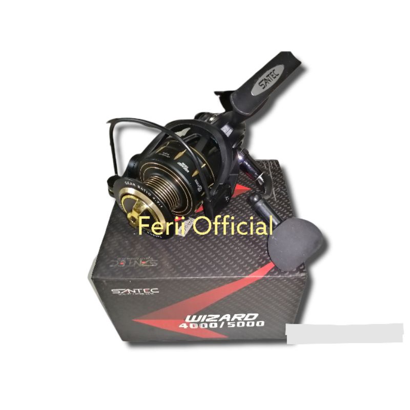 reel santec wizard 5000 power handle