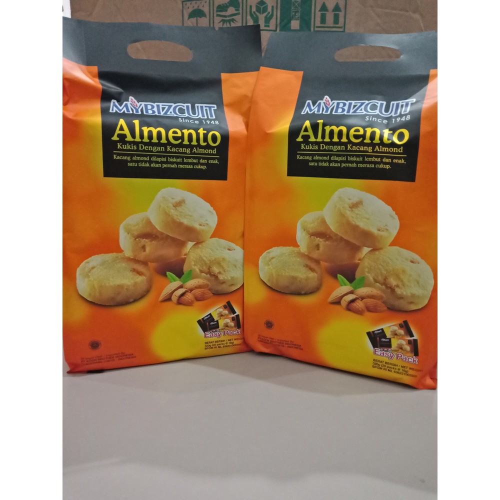 

Mybizcuit Almento Kukis dg kacang almond 320 gr