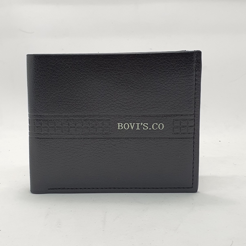 Dompet Pria Import Original Branded 100% Bovis Model Keren Terbaru Kulit PU Sintetis Kualitas Distro