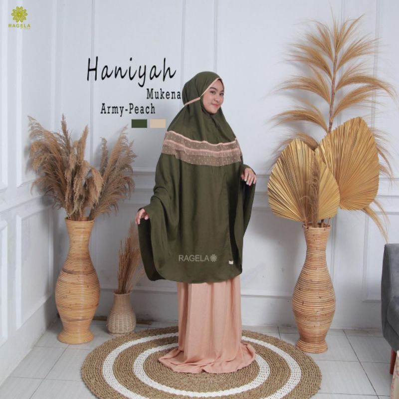 Mukena Haniyah by ragela mukena polos mukena adem