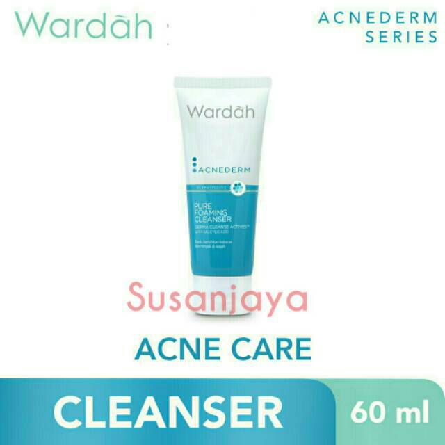 Wardah Acnederm Pure Foaming Cleanser 60 ml