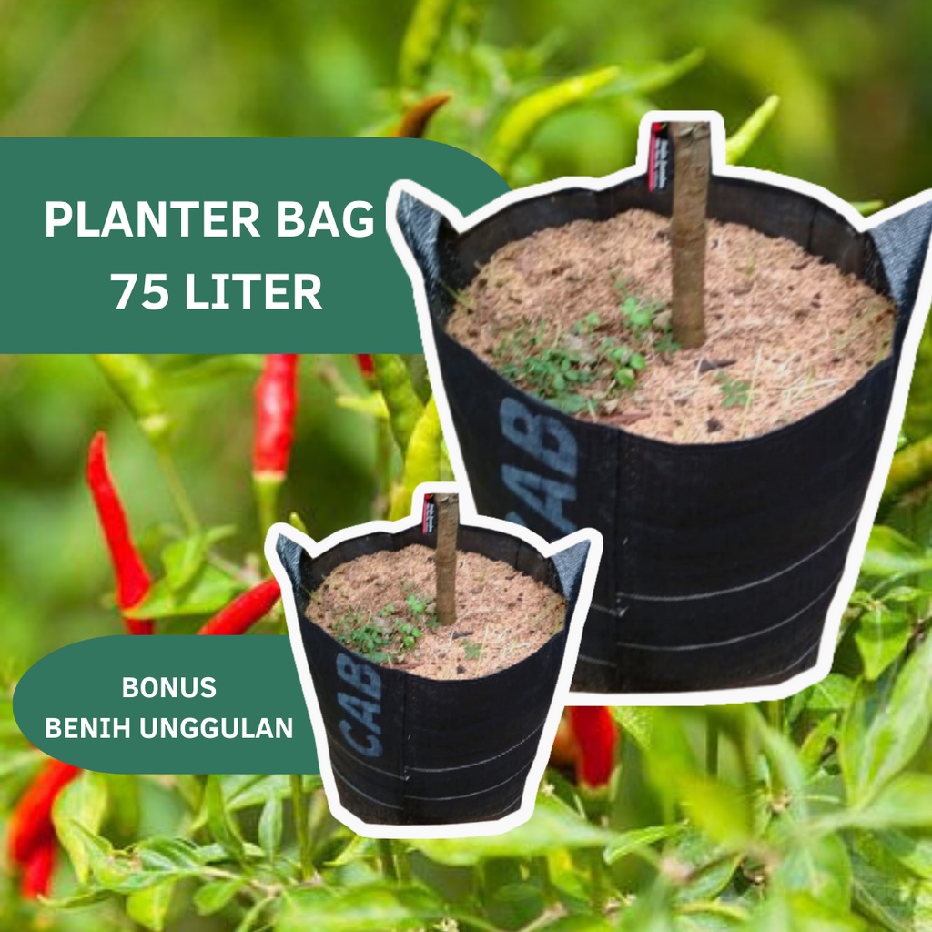 Jual Planter Bag Liter Pot Tanaman Murah Untuk Tabulampot Besar