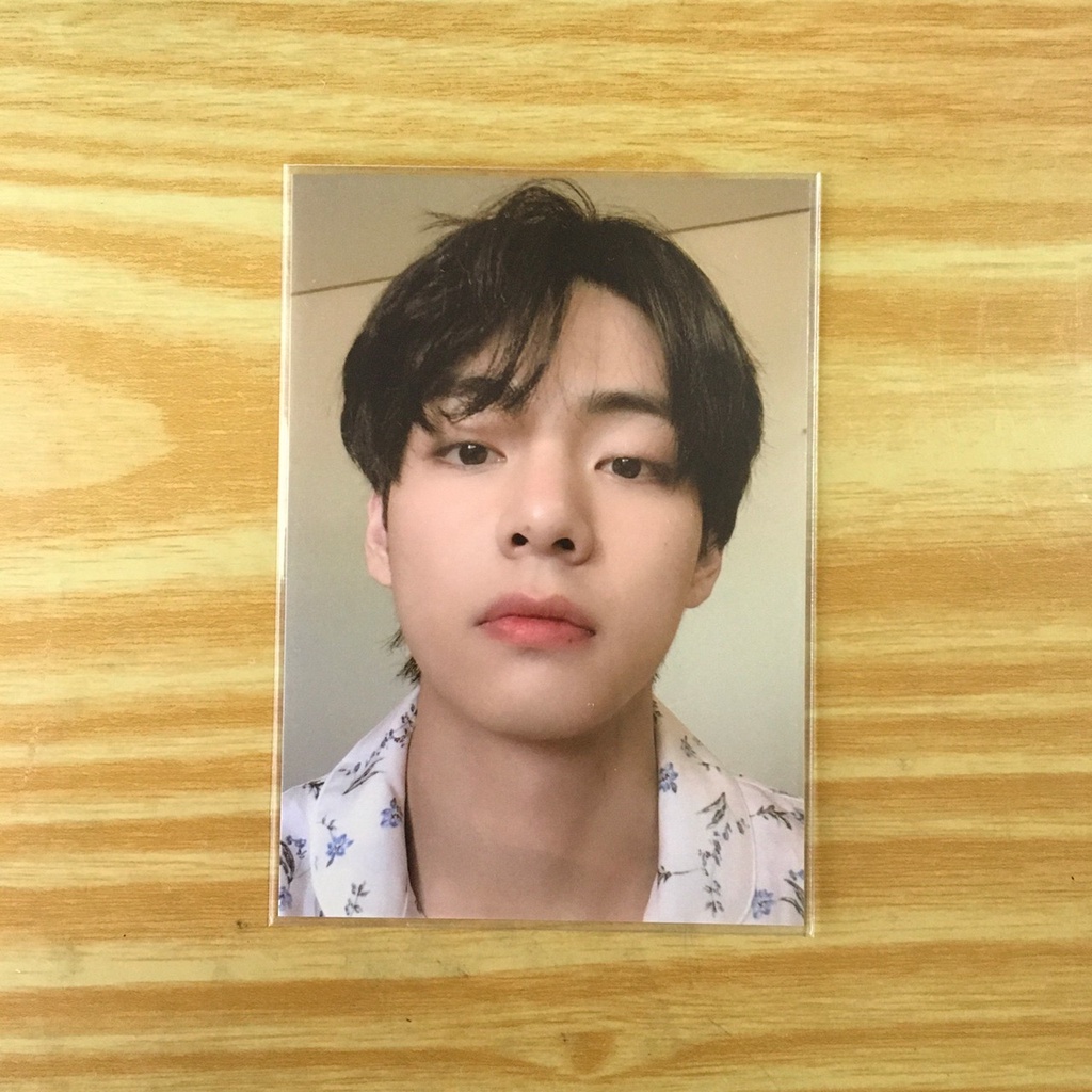 OFFICIAL BTS PHOTOCARD PC PAJAMA BE TAEHYUNG / TAE / V ZOOM [BOOKED]