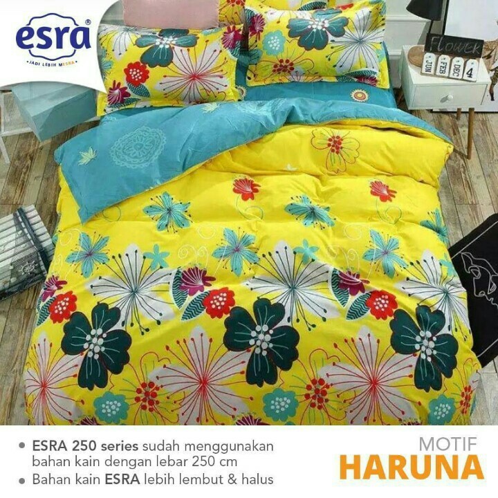 SPREI BEDCOVER KATUN ESRA HARUNA