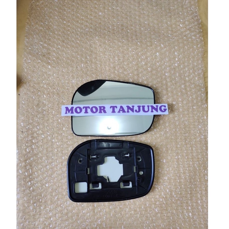 kaca spion yaris lama old new 2007-2013 plus frame hitam