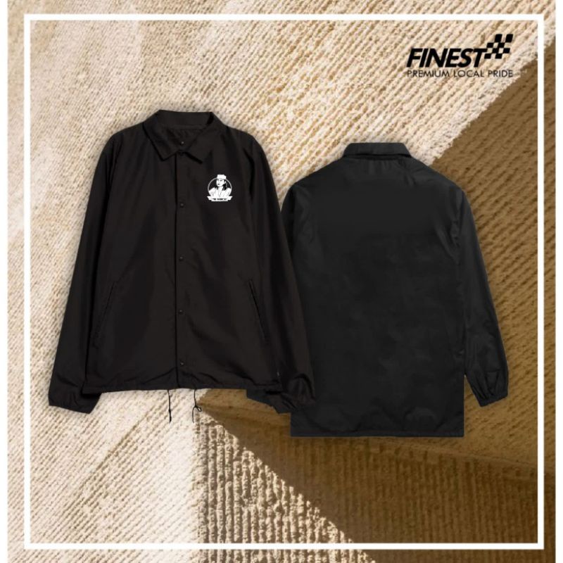 JACKET COACH PHB HABIB BAHAR LOGO DADA SIMPLE JAKET KEKINIAN