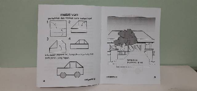 Buku Seni Melipat Kertas Origami Untuk Taman Kanak-kanak Oleh Cindy Salsabilla