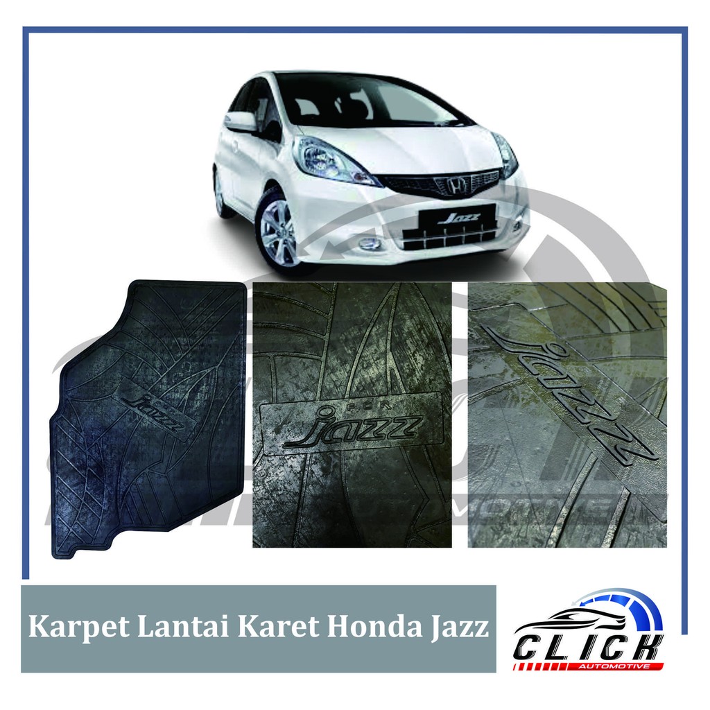 Karpet Lantai Karet Honda Jazz &amp; All New Jazz / Karpet Mobil Karet