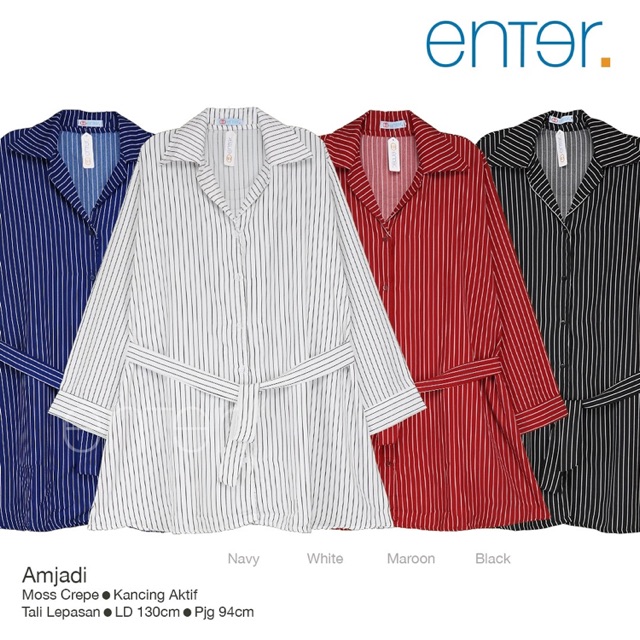 Amjadi tunik jumbo big size