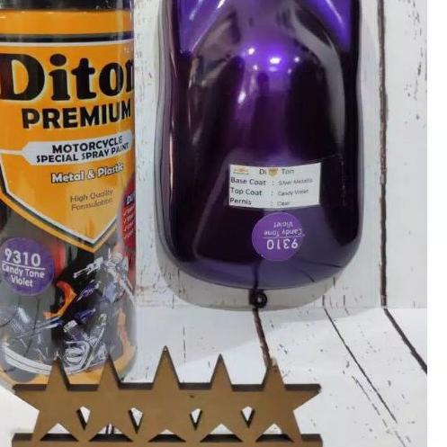 ℗ Cat Semprot Ungu Candy Tone Violet 9310 Diton Premium Cat Sepeda Motor Mobil Helm Pilox Bkn Samura