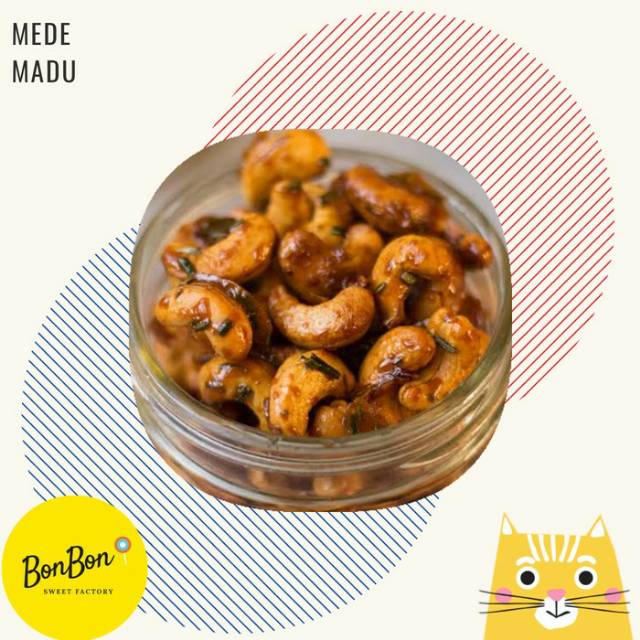 

Kacang Mede Madu 500 Gr / Mete Madu / Honey Cashew