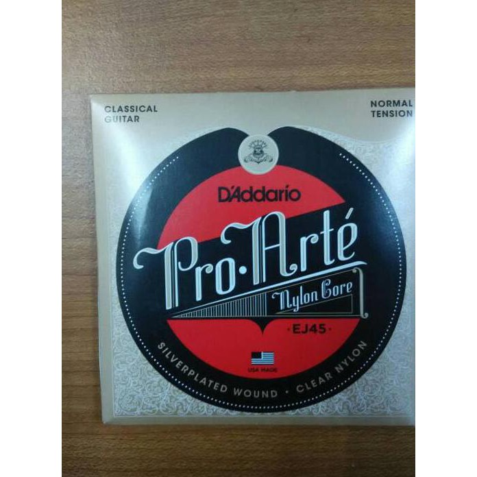 SENAR GITAR NYLON NORMAL TENSION D'ADDARIO EJ 45 ORIGINAL USA