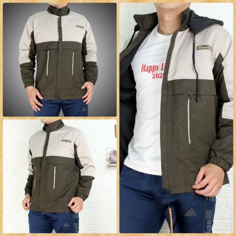 JAKET PARASUT OUTDOOR WATERPROOF PREMIUM