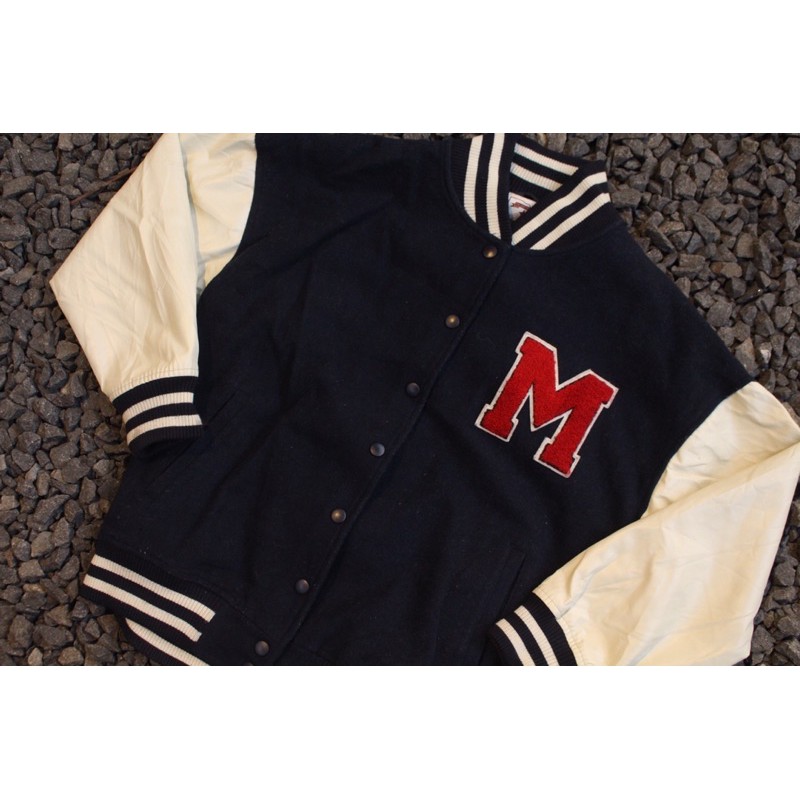 Jaket varsity m browny