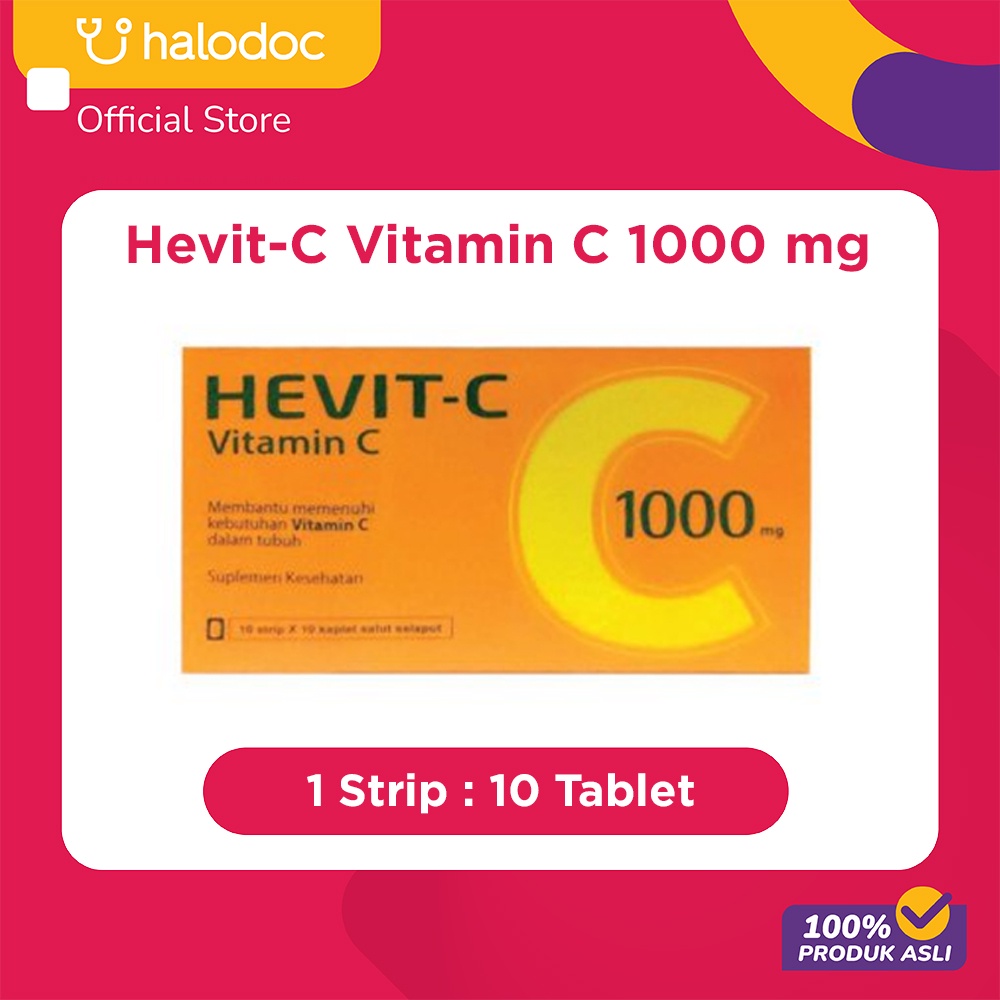 Hevit-C Vitamin C 1000 mg 10 Tablet