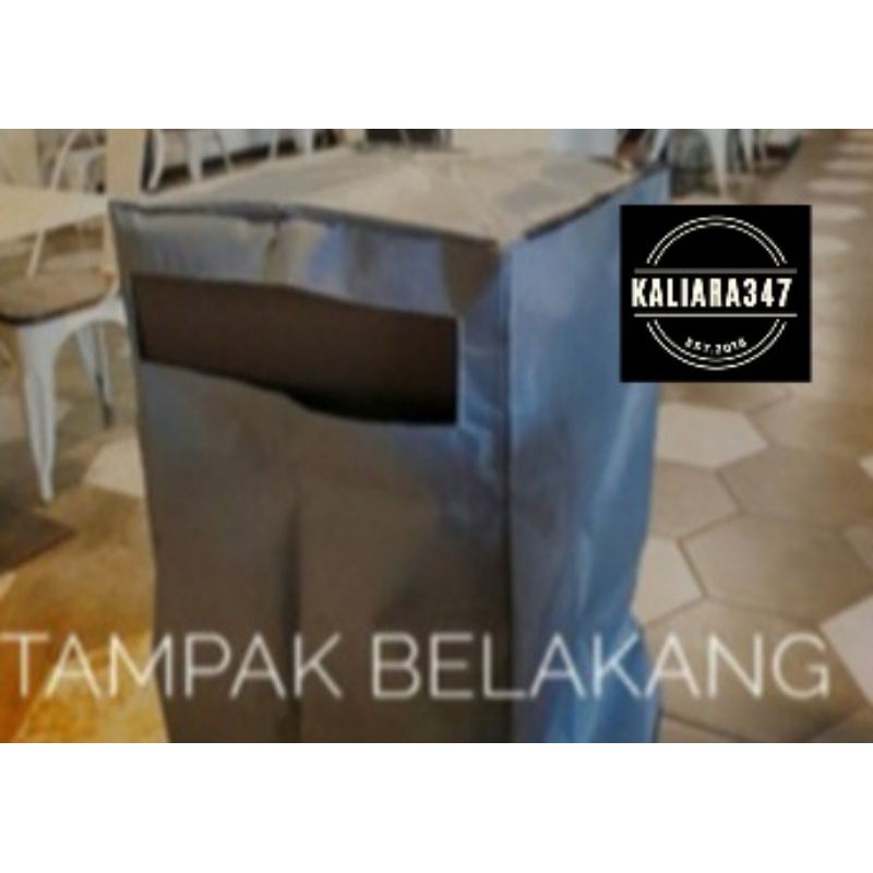 Cover mesin cuci front loading  bukaan depan