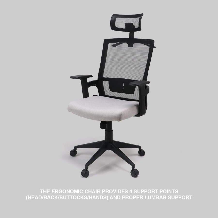 Rexus Ergonomic Office Chair Kursi Kantor NC-1 NC1