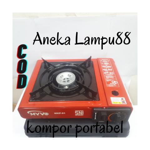 Kompor gas portabel MYVO 2 IN 1 - kompor gas MYVO portabel 2 in 1 MYVO