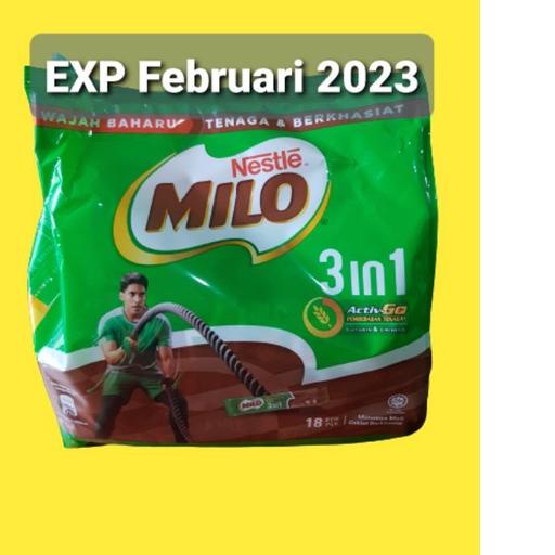 

DFY❅ milo 3 in 1 malaysia 18 stick TERBARU