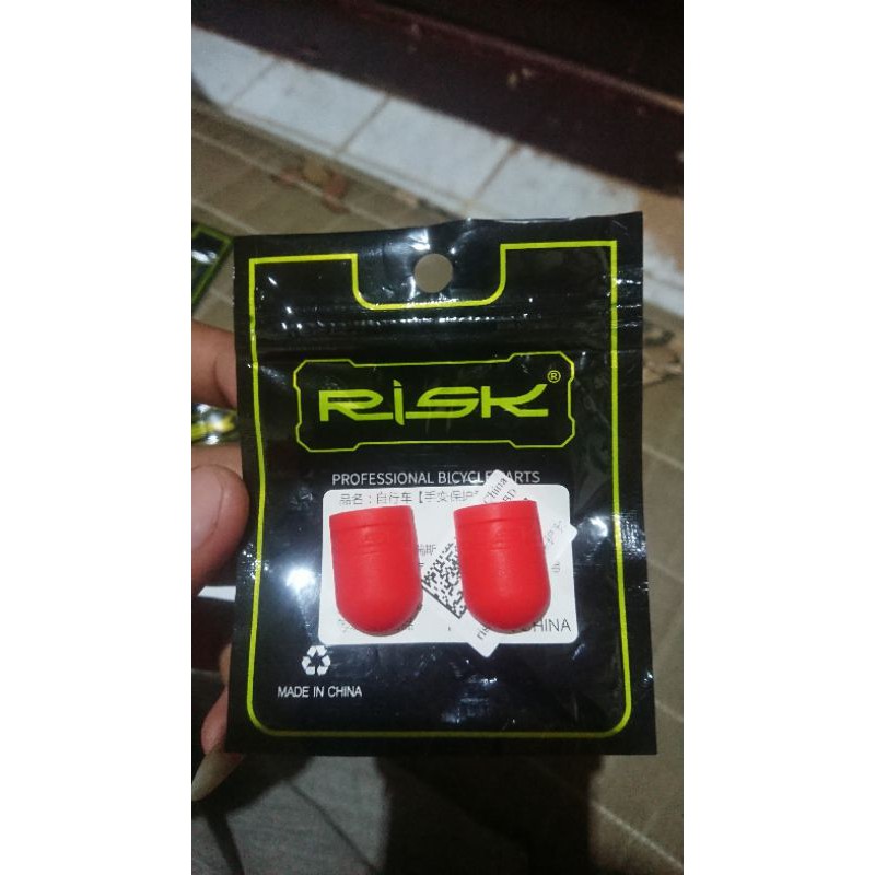 Cover Brifter-Protector Brifter-Pelindung Tuas Brifter Sepeda Balap Road Bike Gravel Merk Risk Merah