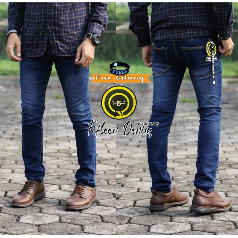 Celana Jeans Fifteen Denim Original