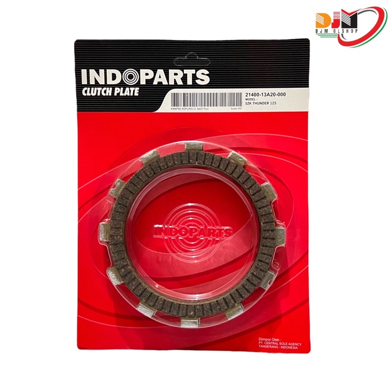 Kampas Kopling Suzuki Thunder 125 Pnp Satria Fu150 5Lembar Indoparts