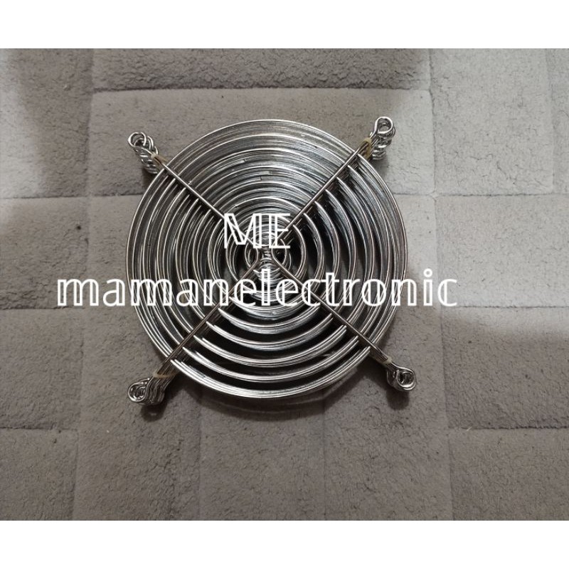 Grill Fan 12Cm Jaring Pengaman Kipas Stainless Steel Metal Penutup Kipas