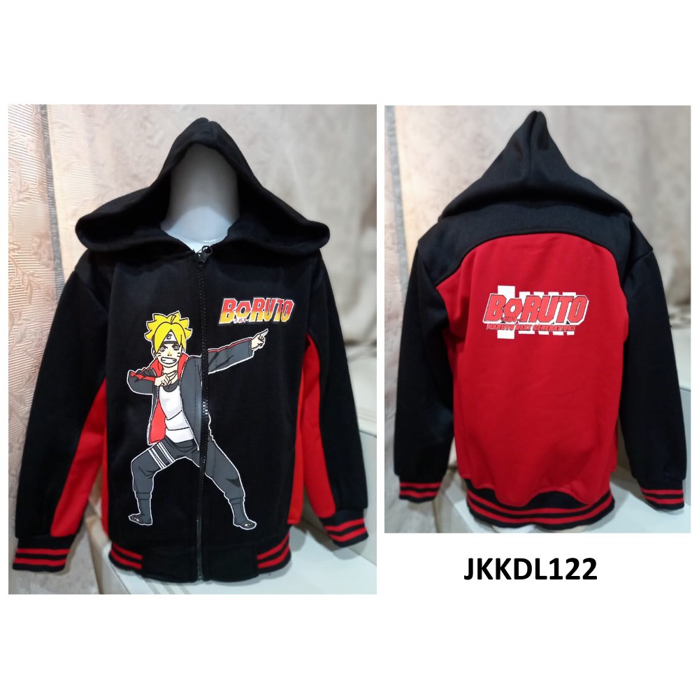 Jaket Anak Laki - Jaket Anak Cowok - Jaket Anak Boruto - JKKDL122 - JKKDL123