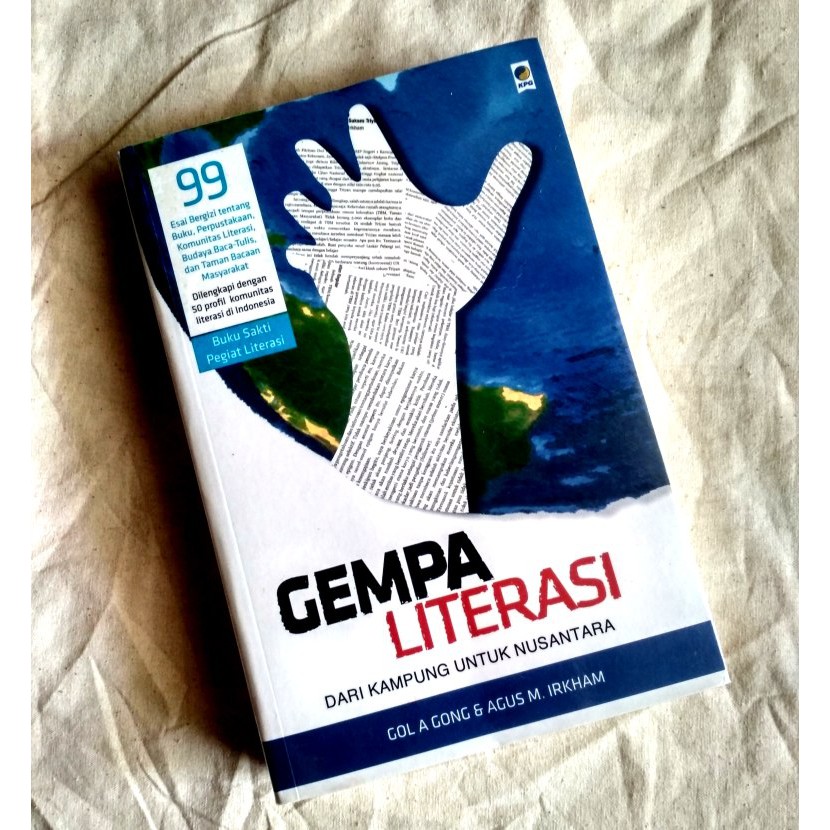 Gempa Literasi Dari Kampung Untuk Nusantara - Buku Sakti Pegiat Literasi