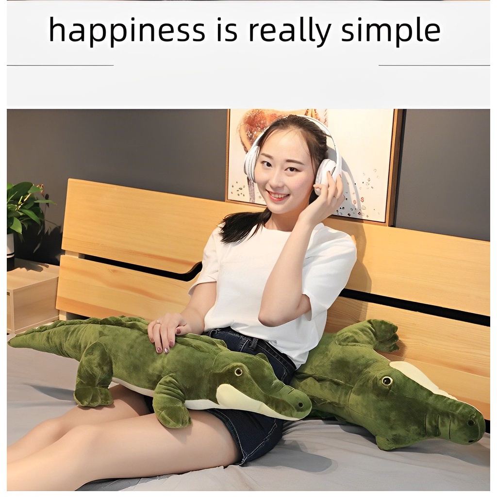 Cute Lyle Lyle Crocodile Oversized Plush Toy Kids Girls Boys Birthday Gifts Pillow