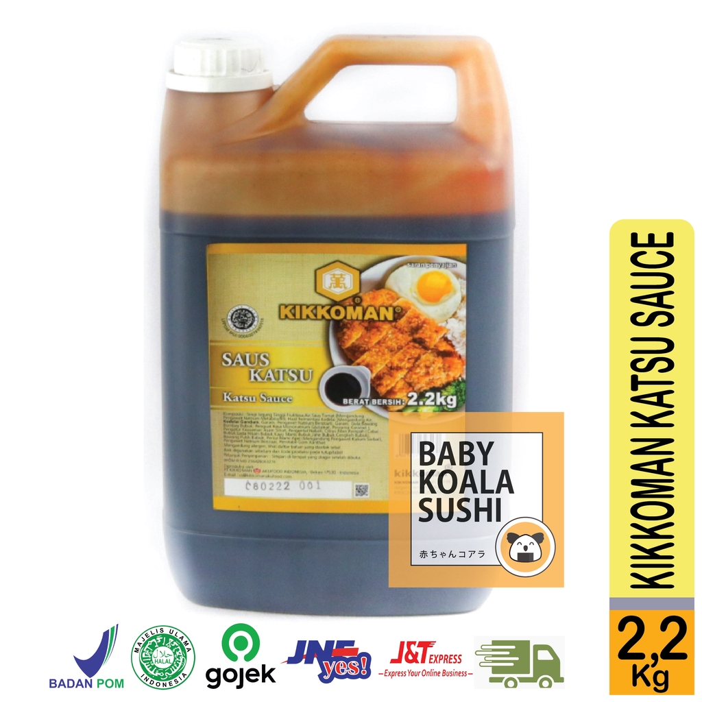 KIKKOMAN Saus Katsu 2,2 kg Halal