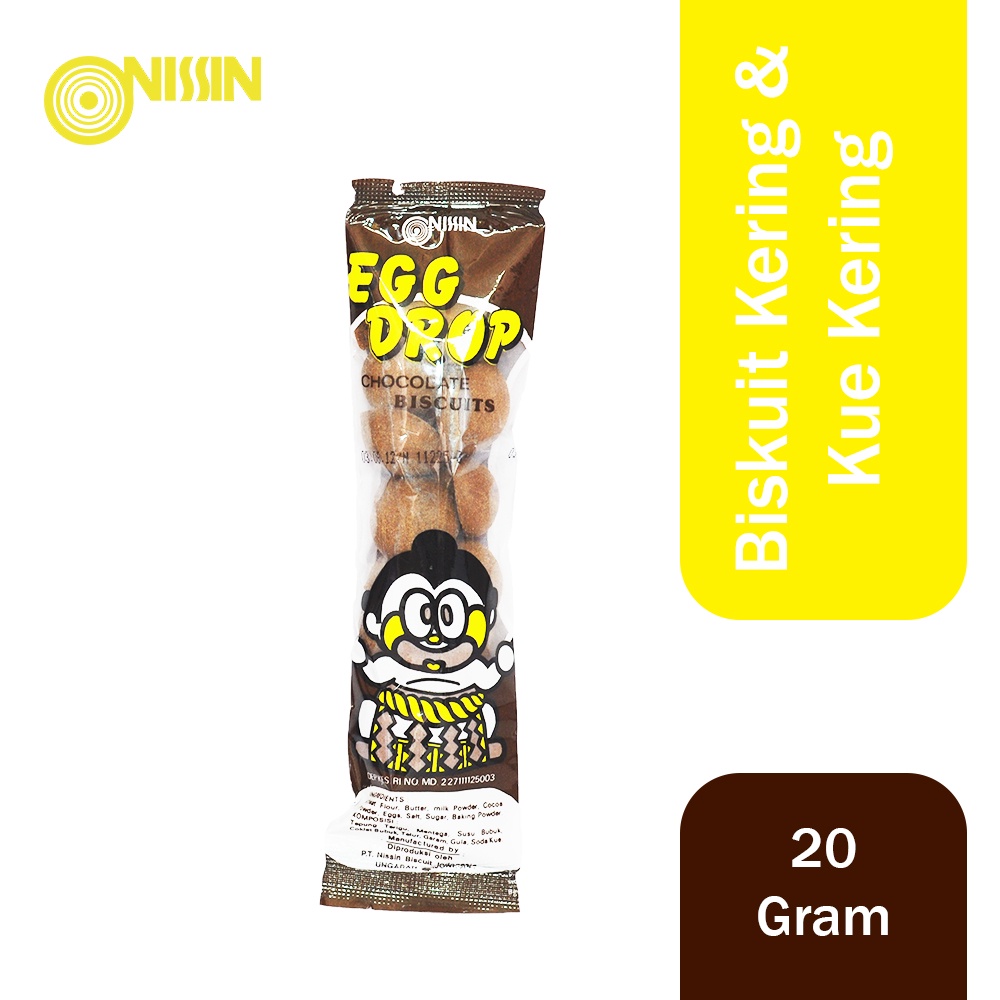 

Egg Drop Nissin Chocolate 20 gr