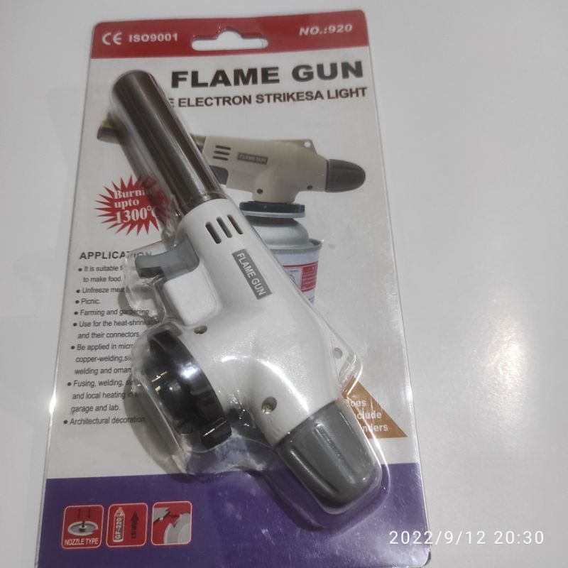 Kepala GasTorch Portable Gun/BBQ Torch/OborPemanggang/Las/Pemanggang .