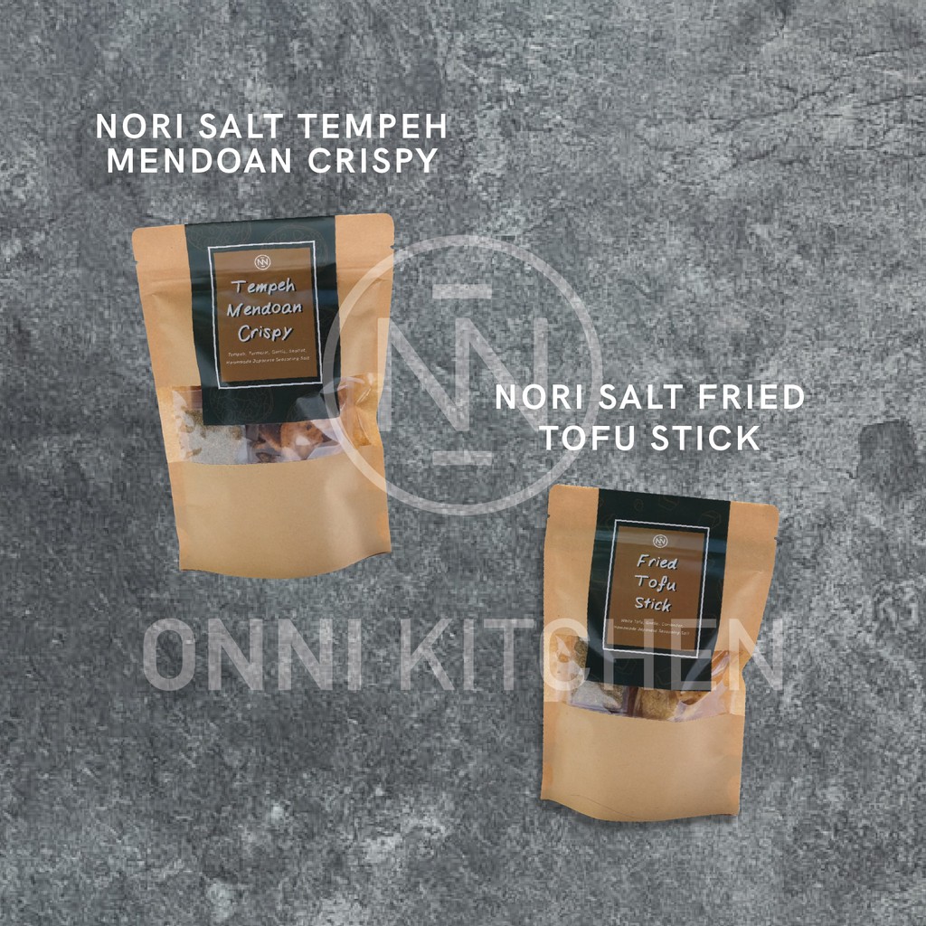 

Paket Nori Salt ONNI Snack / Keripik Tempe & Keripik Tahu